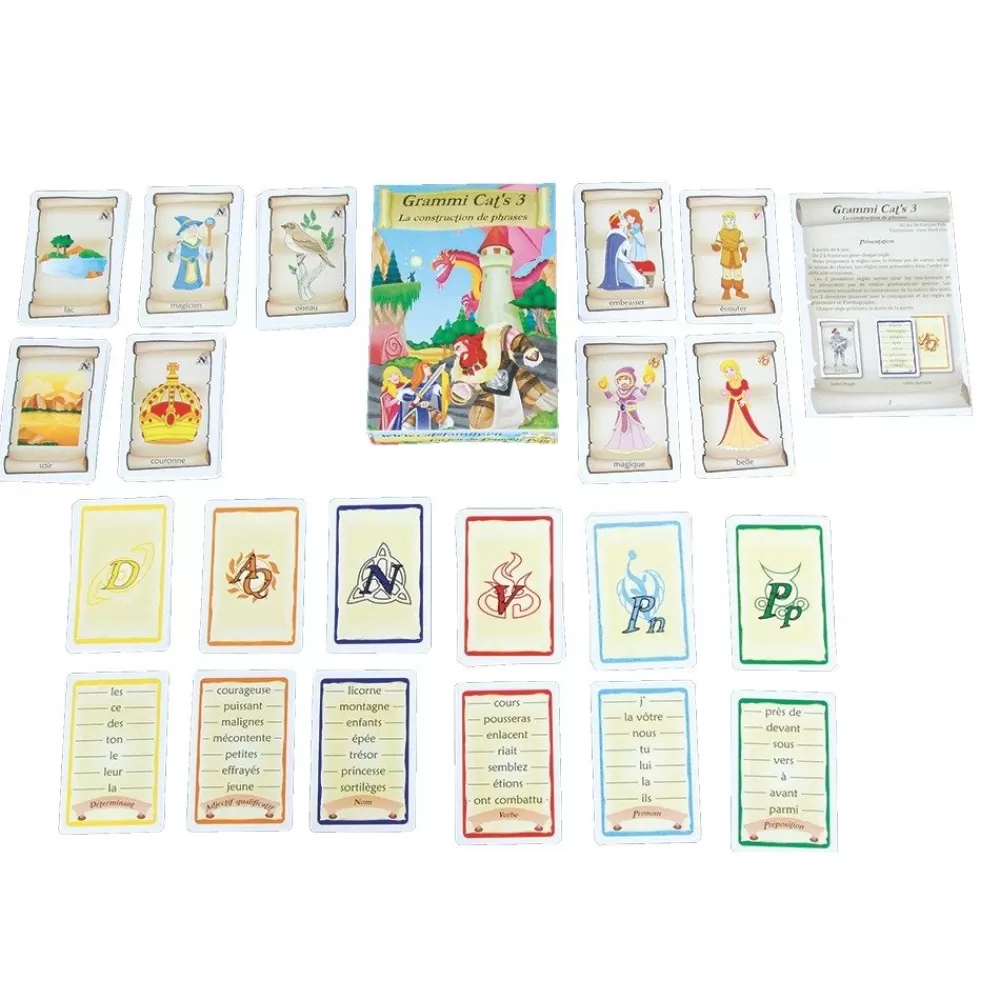 Grammi Cat's 3 - construction de phrases --HOPTOYS Best