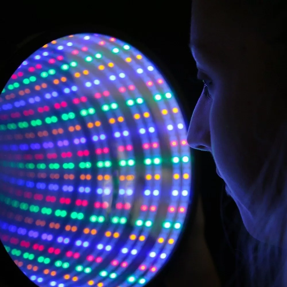 Grand miroir lumineux infini --HOPTOYS Fashion