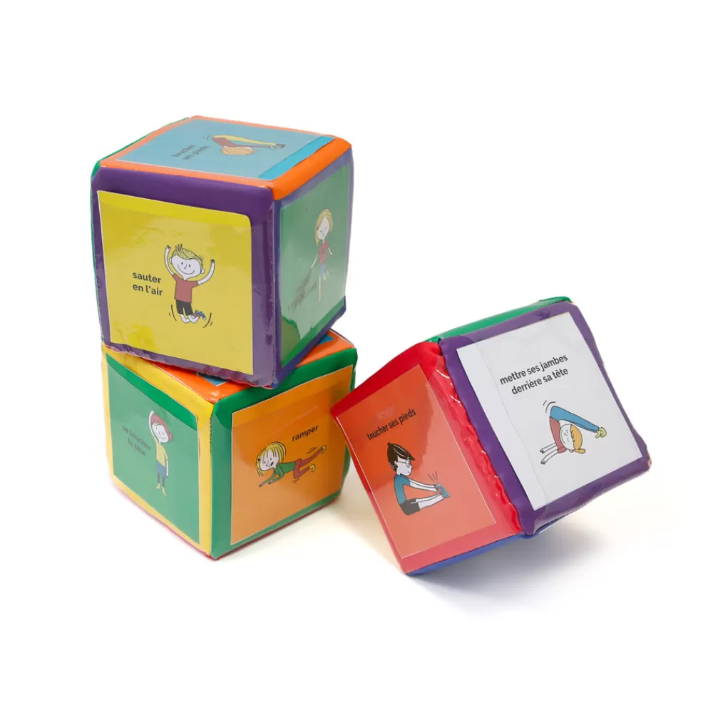 Grands dés en mousse par 3 --HOPTOYS Best Sale