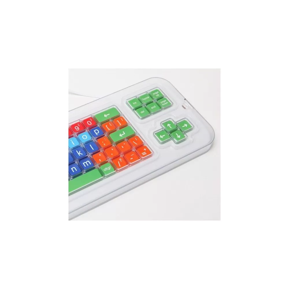 GUIDE DOIGT CLAVIER CLEVY TRANSPARENT-HOPTOYS Best