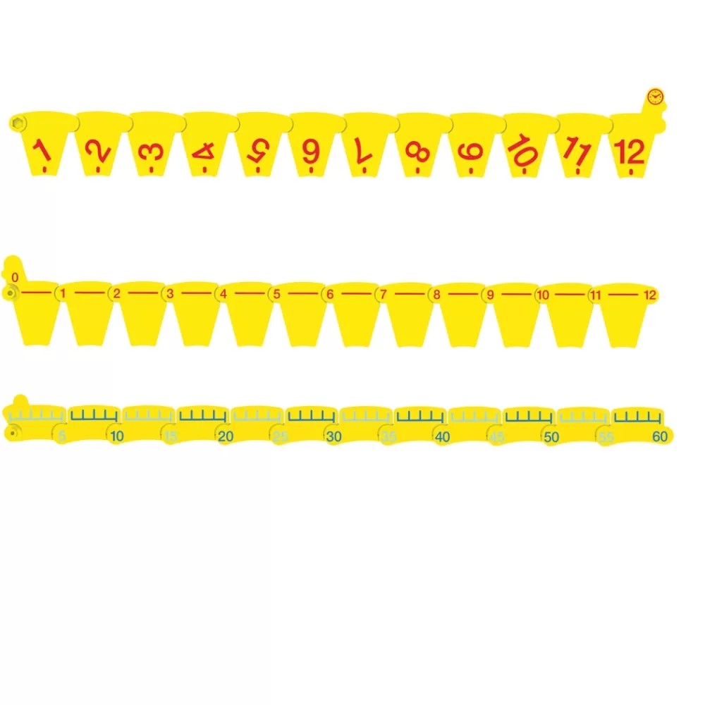 horloge numberline 24h-HOPTOYS Cheap