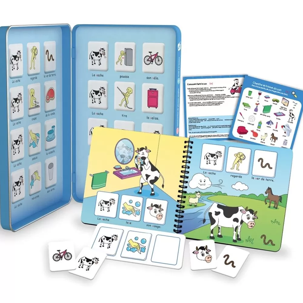 Je prononce le son [v] avec la vache --HOPTOYS New