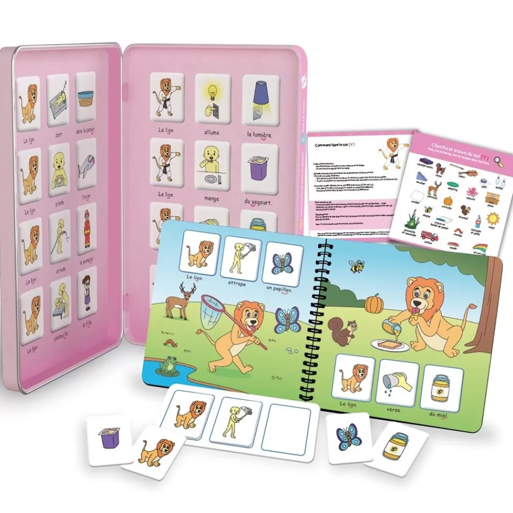 Je prononce le son [y] avec Youg le lion --HOPTOYS Online