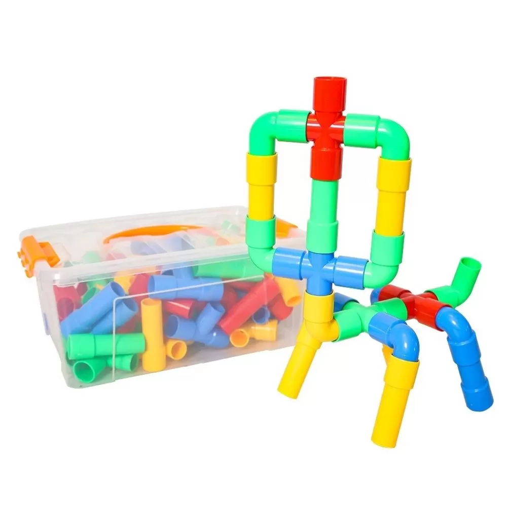 Jeu de construction tubes --HOPTOYS Online