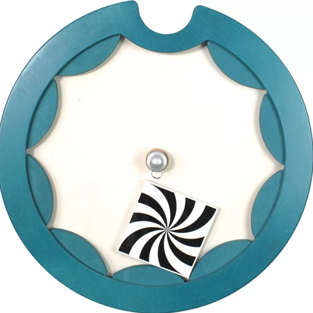 Jeu mural carré roulant - bleu --HOPTOYS Hot