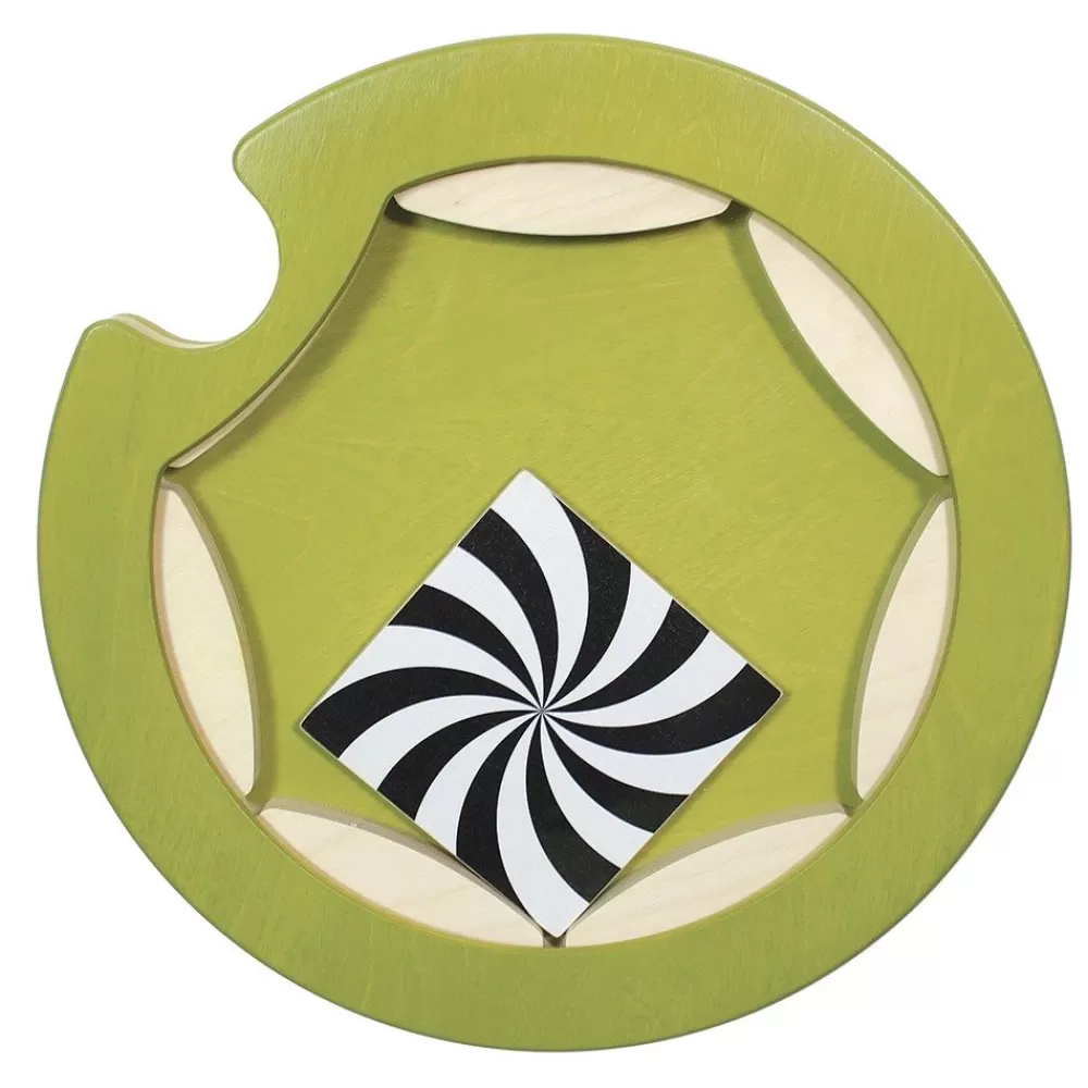 Jeu mural mini carré roulant - vert --HOPTOYS Cheap