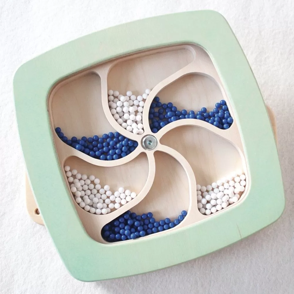 Jeu mural mini roue à eau - turquoise --HOPTOYS Sale