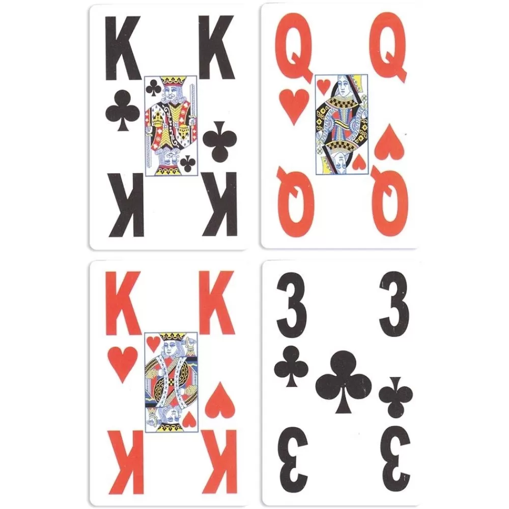 Jeux de cartes symboles agrandis --HOPTOYS Fashion