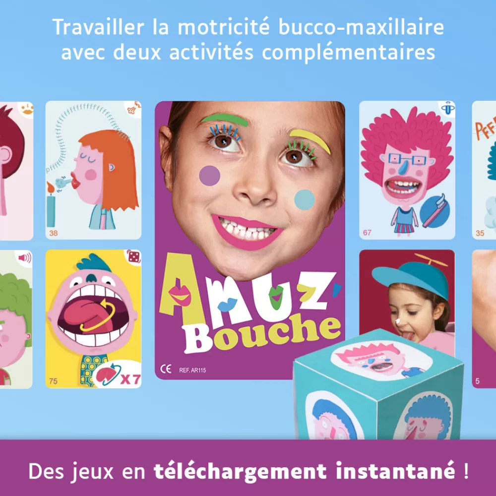 Jeux de motricité bucco-maxillaire-HOPTOYS Discount