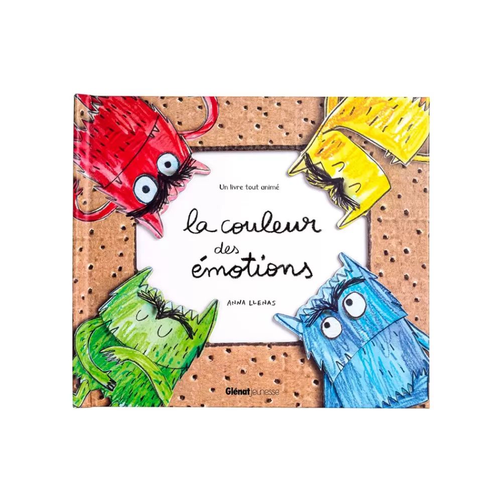 La couleur des émotions - Un livre tout animé --HOPTOYS Cheap