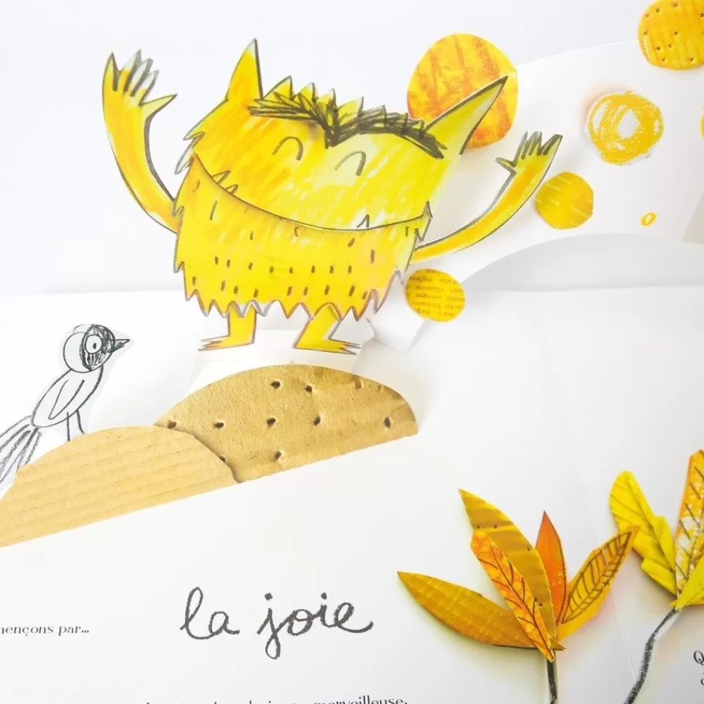 La couleur des émotions - Un livre tout animé --HOPTOYS Cheap