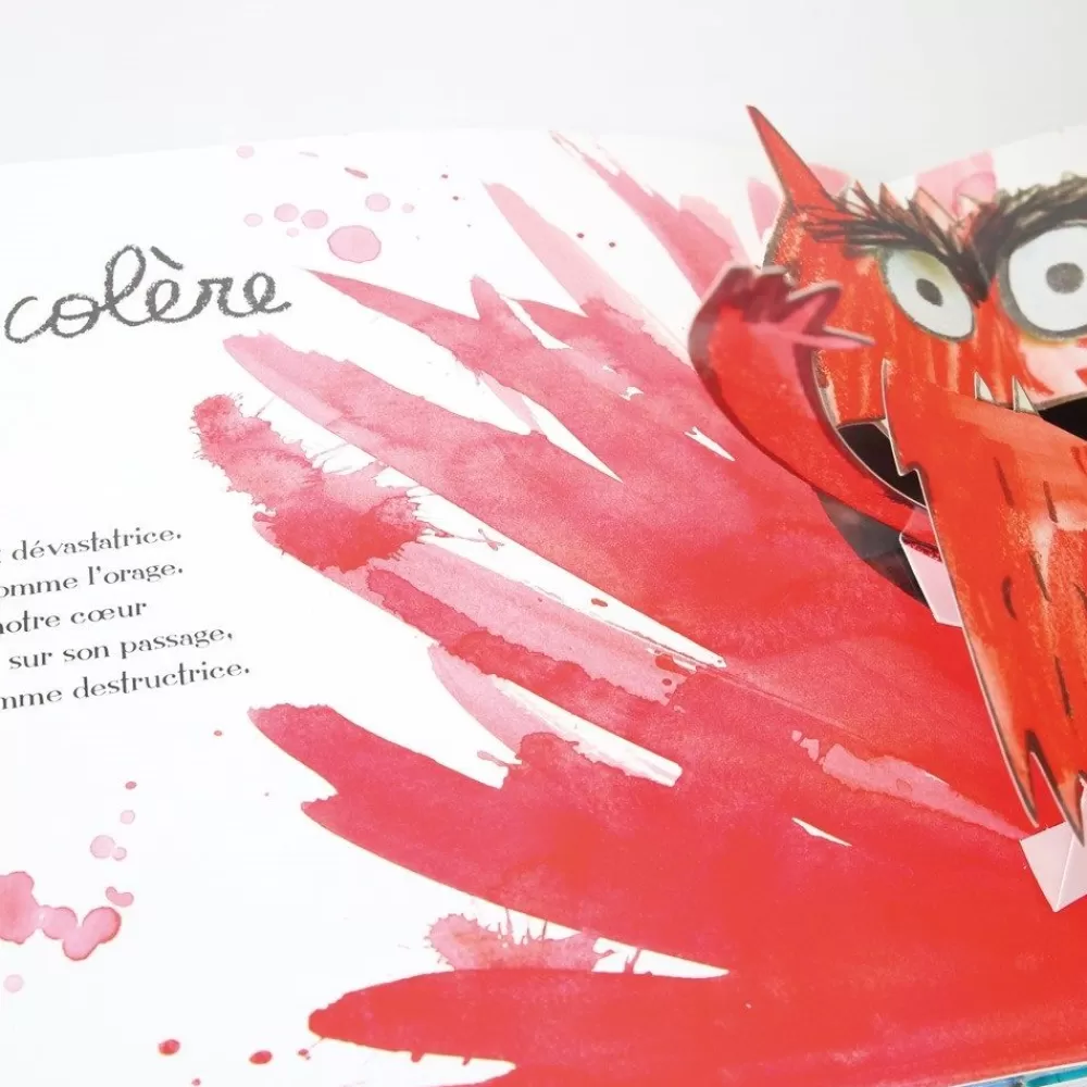 La couleur des émotions - Un livre tout animé --HOPTOYS Cheap