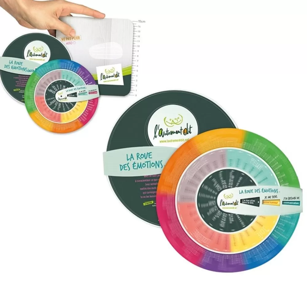 La roue des émotions - Version adulte --HOPTOYS New