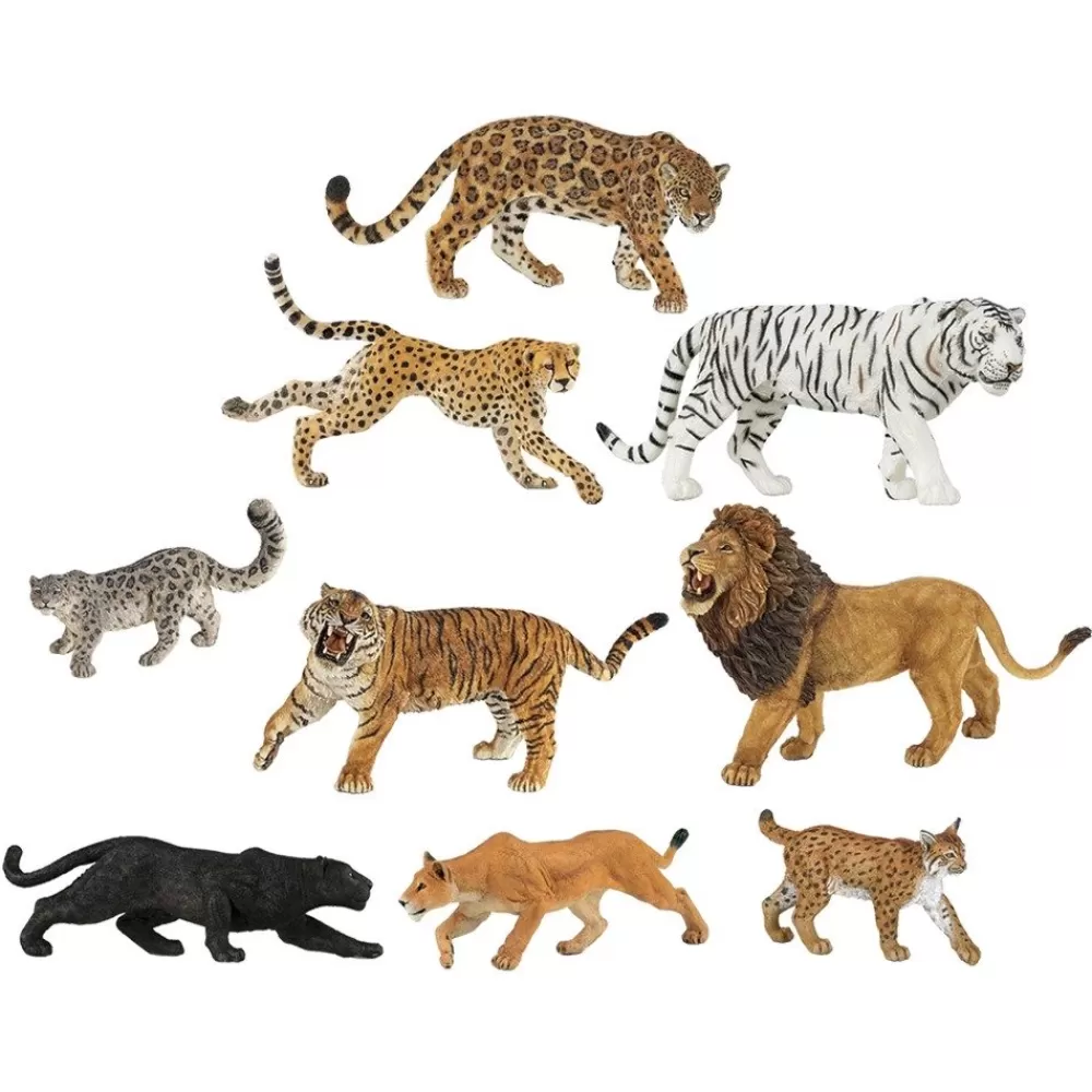 La vie sauvage - les félins --HOPTOYS Discount