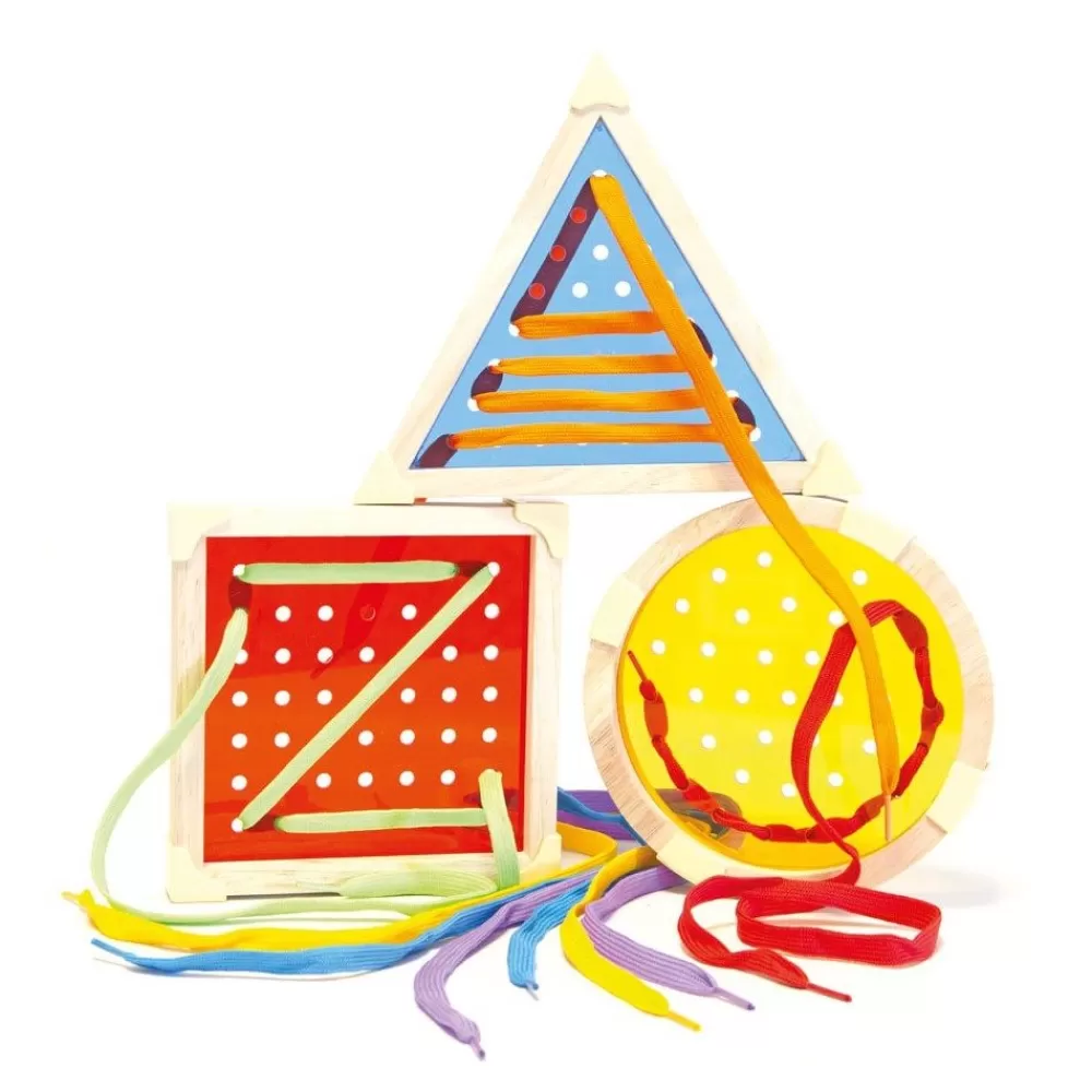 Laçages formes géométriques --HOPTOYS Cheap