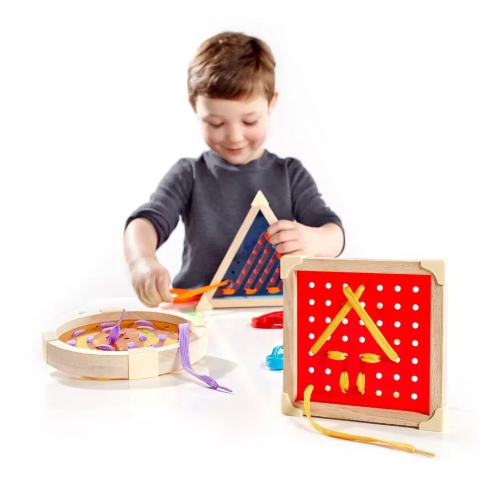 Laçages formes géométriques --HOPTOYS Cheap