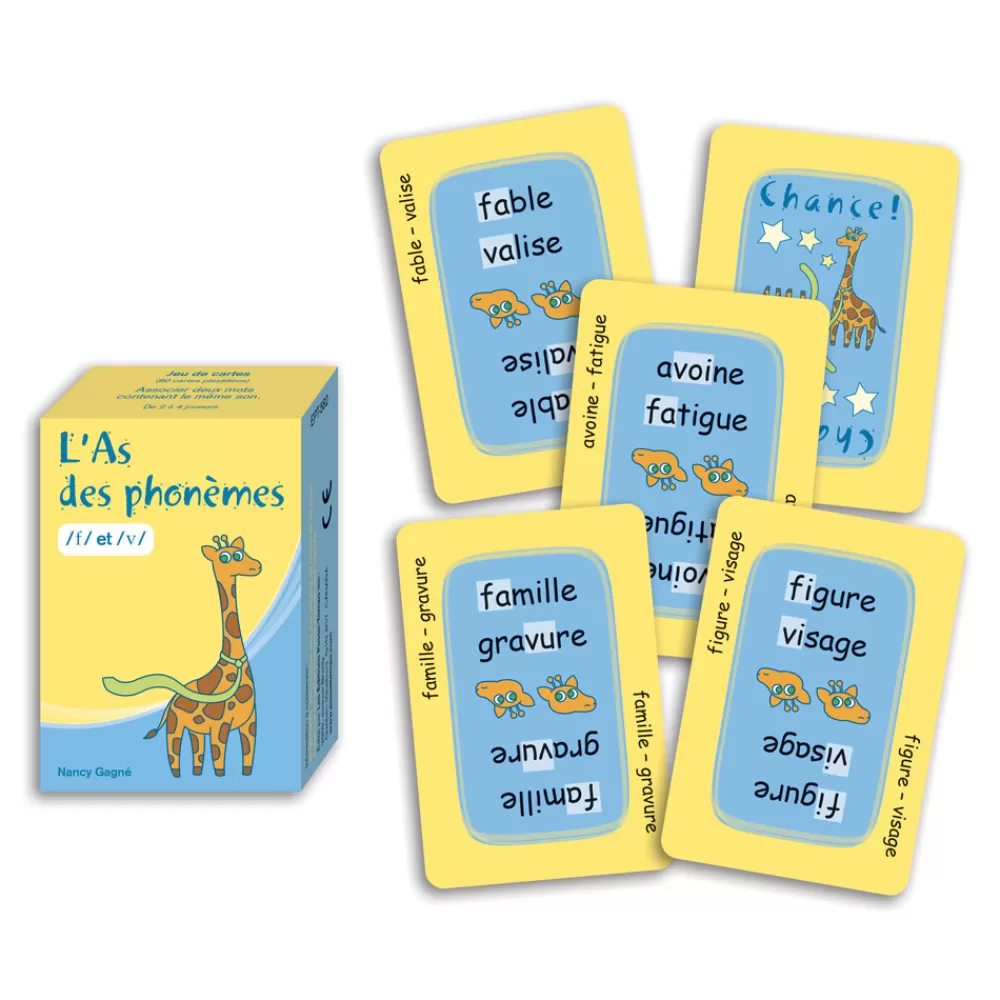 L'AS DES PHONEMES F/V-HOPTOYS Hot