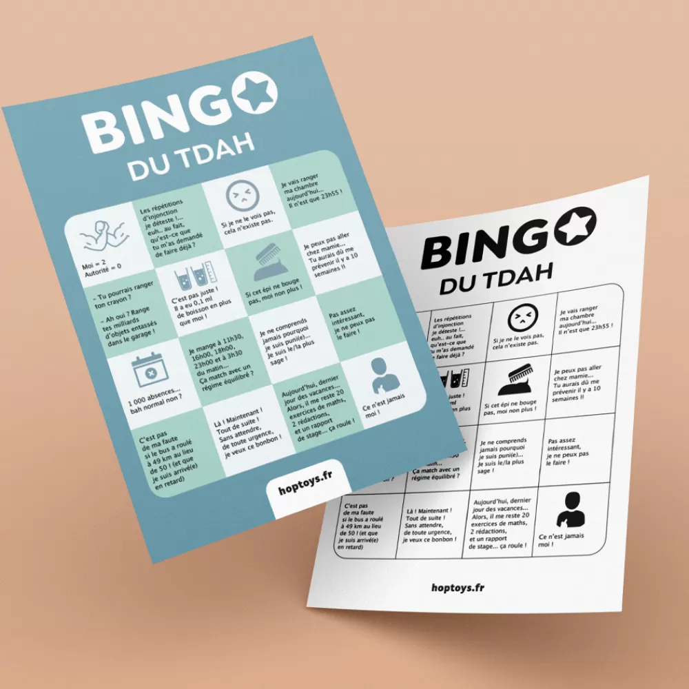 Le bingo du TDAH-HOPTOYS Shop