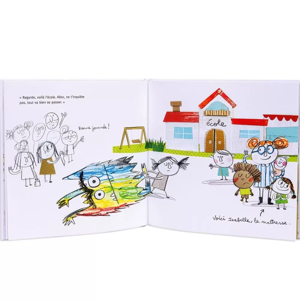 Le monstre des couleurs va à l'école --HOPTOYS Shop