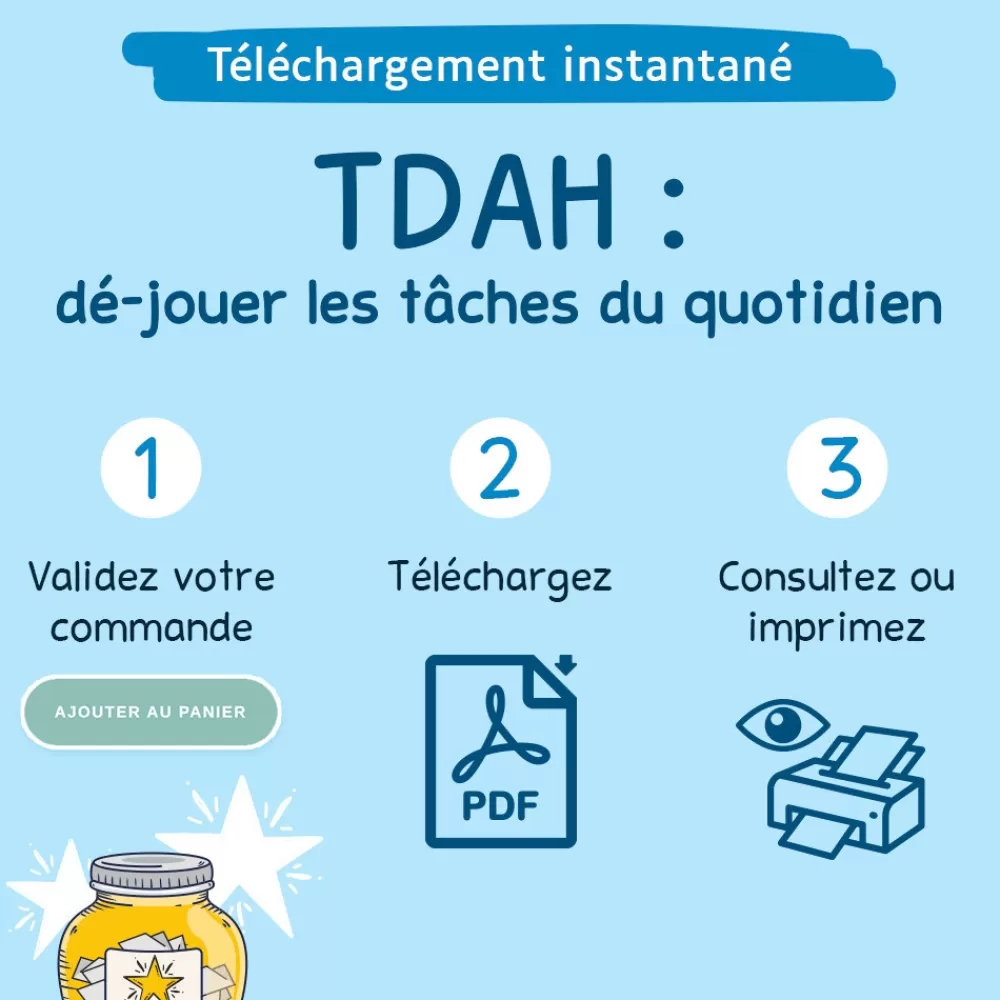 Le plaisir des tâches - TDAH : dé-jouer les tâches du quotidien-HOPTOYS Shop