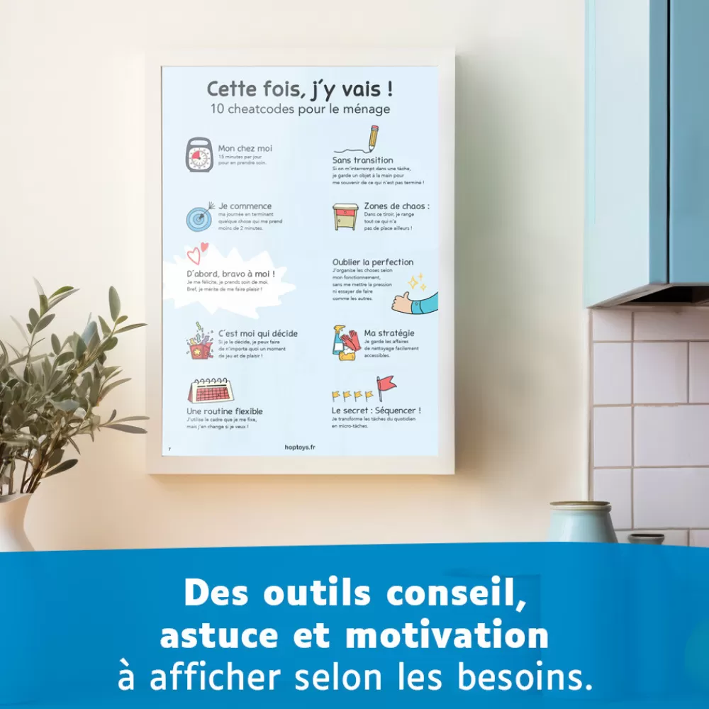 Le plaisir des tâches - TDAH : dé-jouer les tâches du quotidien-HOPTOYS Shop