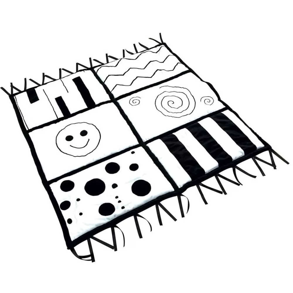 LE TAPIS SENSORIEL NOIR ET BLANC-HOPTOYS Outlet