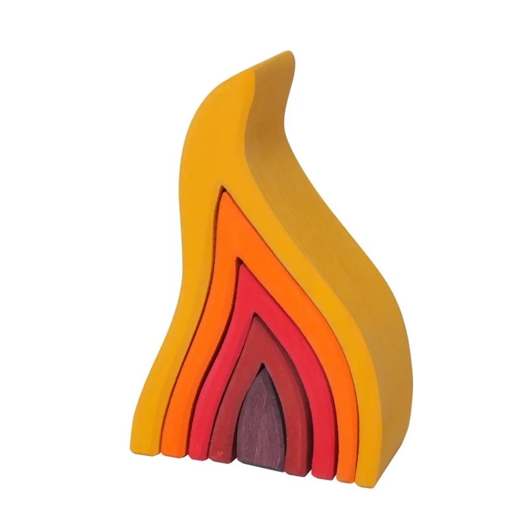 Les 4 éléments - le feu en bois --HOPTOYS Cheap
