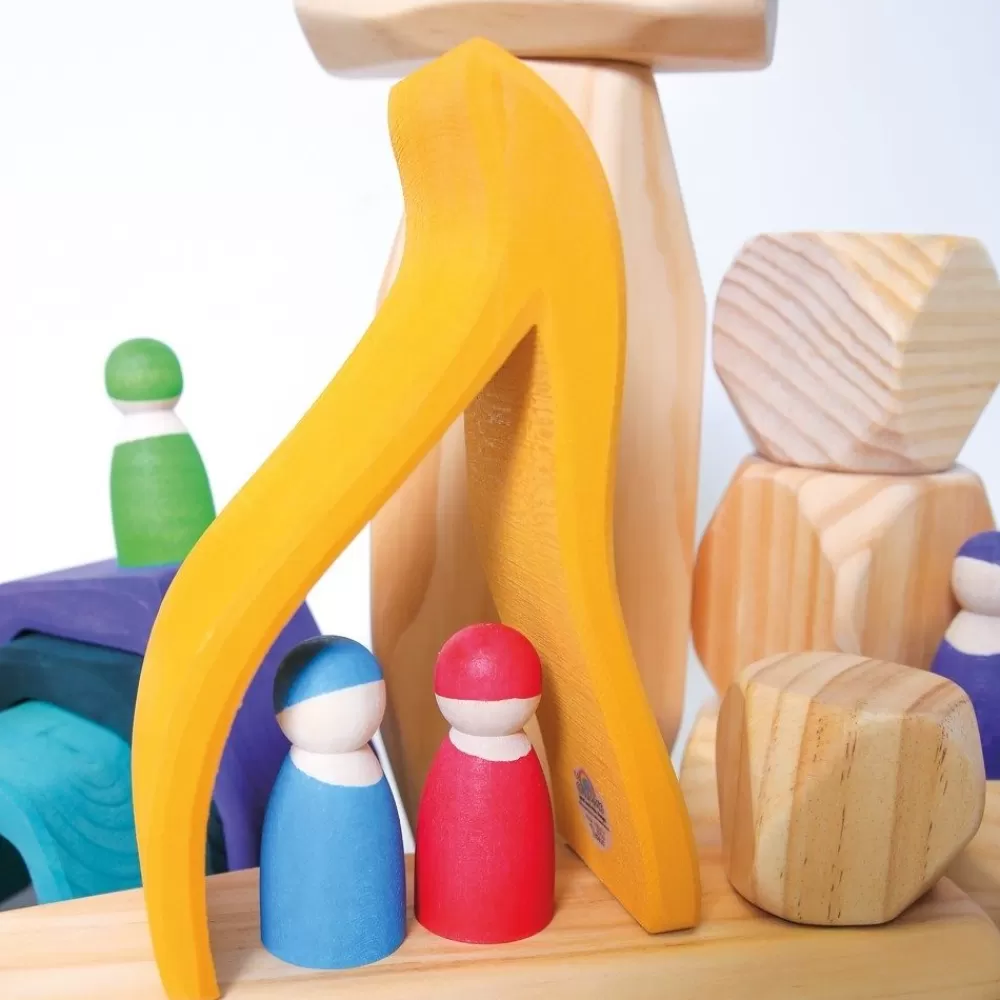 Les 4 éléments - le feu en bois --HOPTOYS Cheap