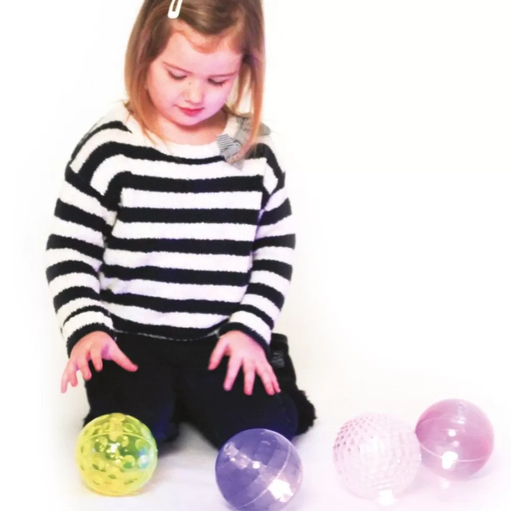 LES BALLES LUMINEUSES REBONDISSANTES X 4-HOPTOYS Sale