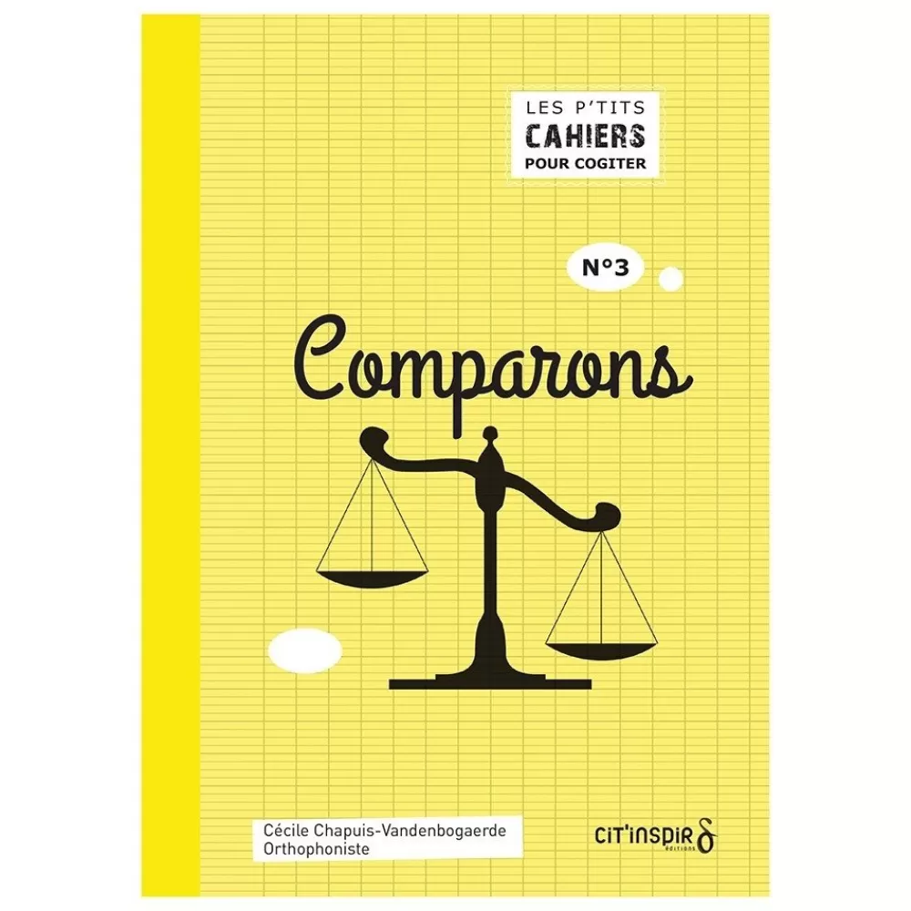 Les p’tits cahiers pour cogiter – n°3 comparons --HOPTOYS Best