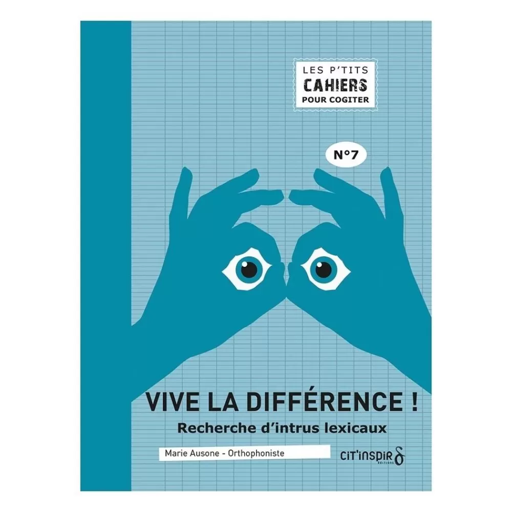 Les p’tits cahiers pour cogiter – n°7 vive la différence --HOPTOYS Hot
