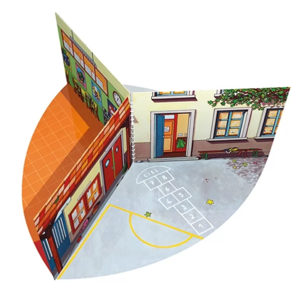 Livre a jouer l'école --HOPTOYS Sale