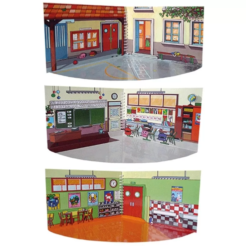 Livre a jouer l'école --HOPTOYS Sale