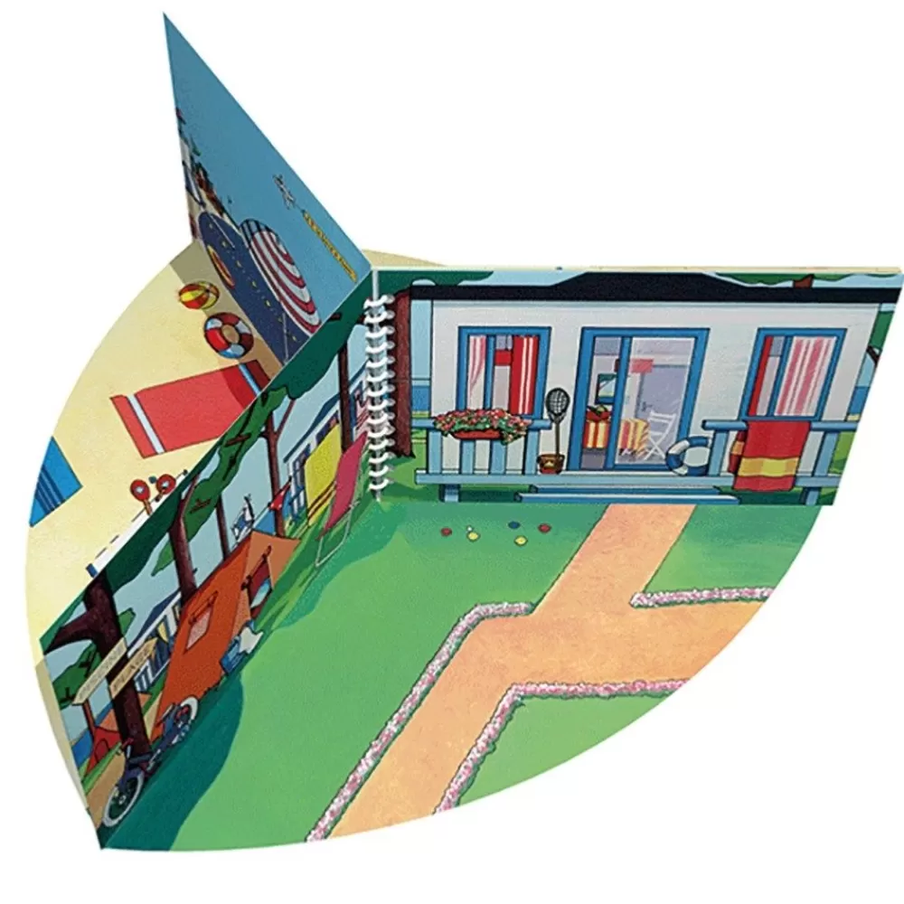 Livre a jouer le camping --HOPTOYS Best