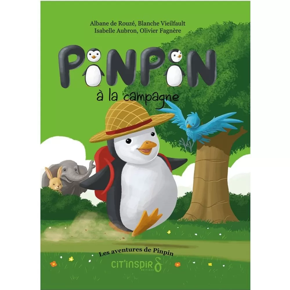 Livre Pinpin à la campagne --HOPTOYS Clearance