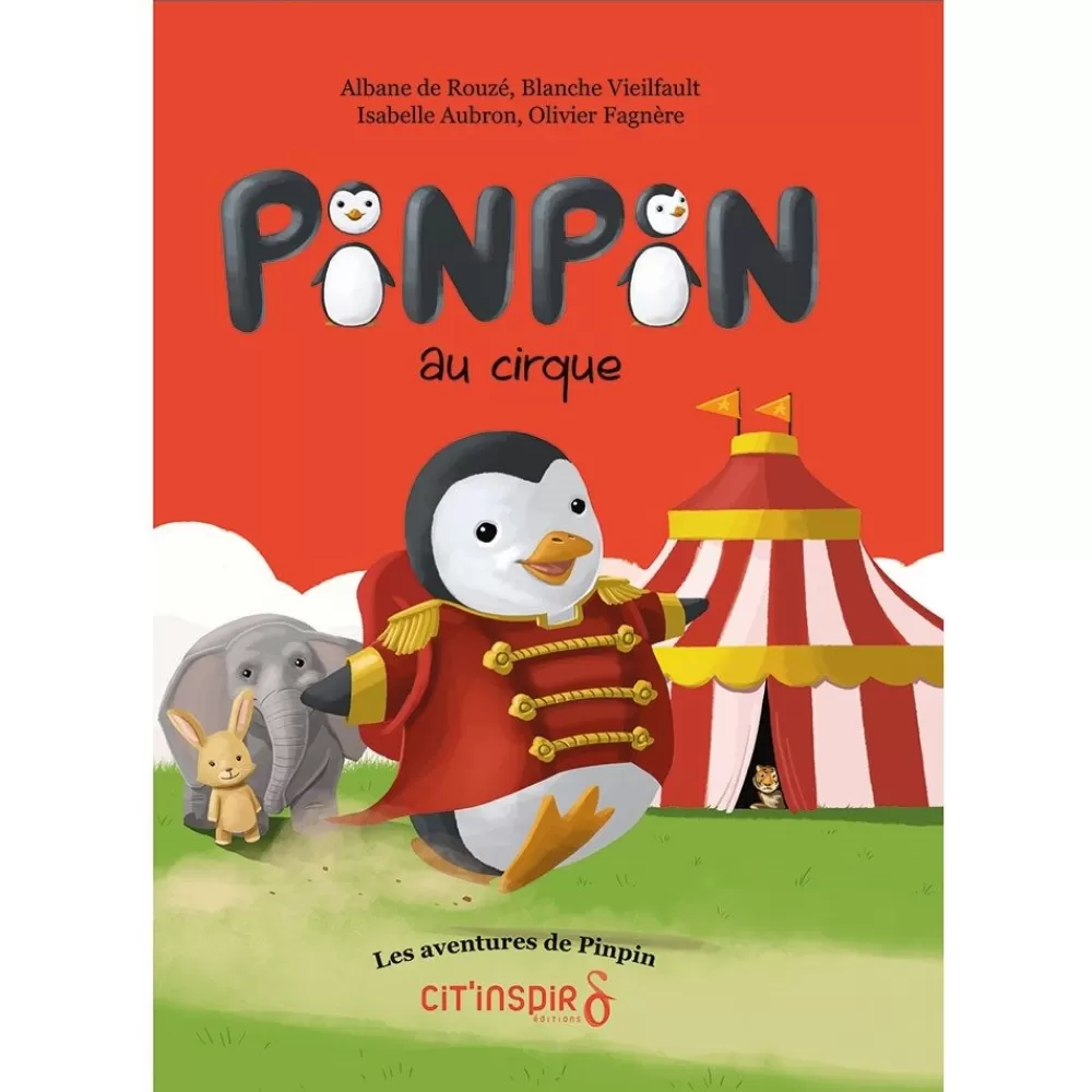 Livre Pinpin au cirque --HOPTOYS Flash Sale