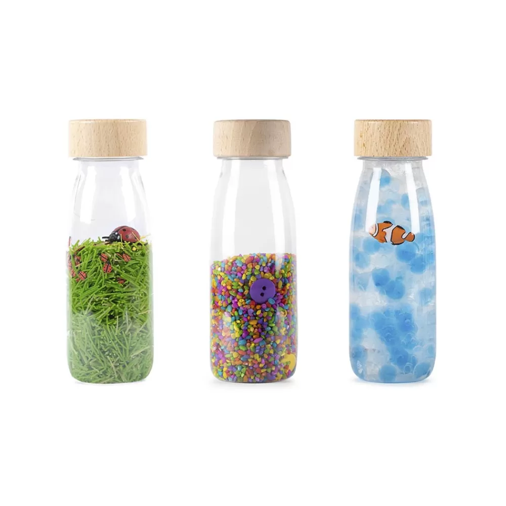 Lot de 3 bouteilles sensorielles - éco-HOPTOYS Clearance
