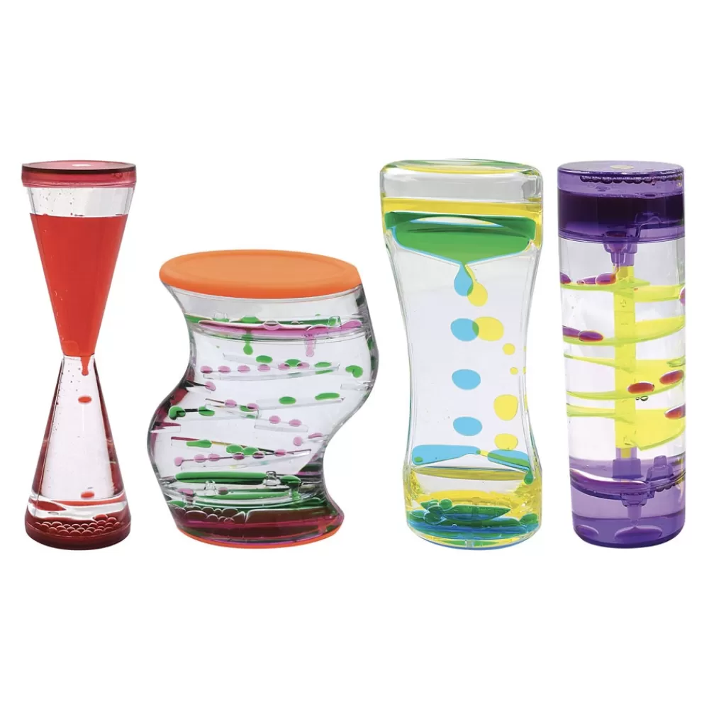 Lot de 4 sabliers liquides-HOPTOYS Fashion