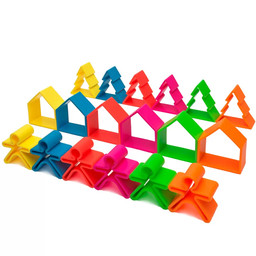 Lot silicone - néon --HOPTOYS Cheap