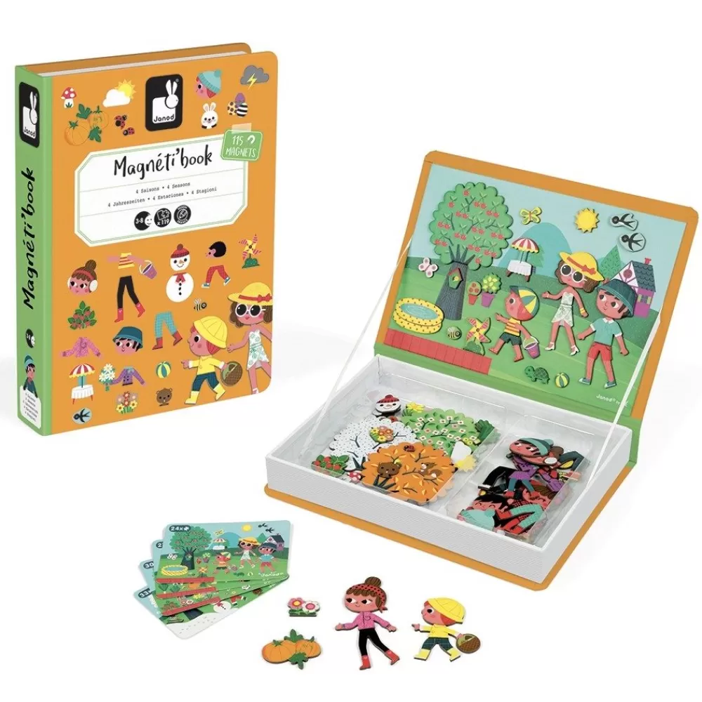 Magnéti’book 4 saisons --HOPTOYS Best
