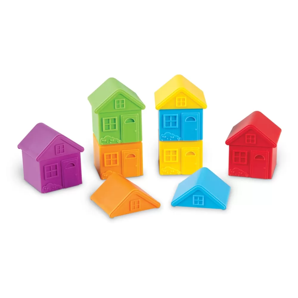 Maisons colorées : classement et tri-HOPTOYS New