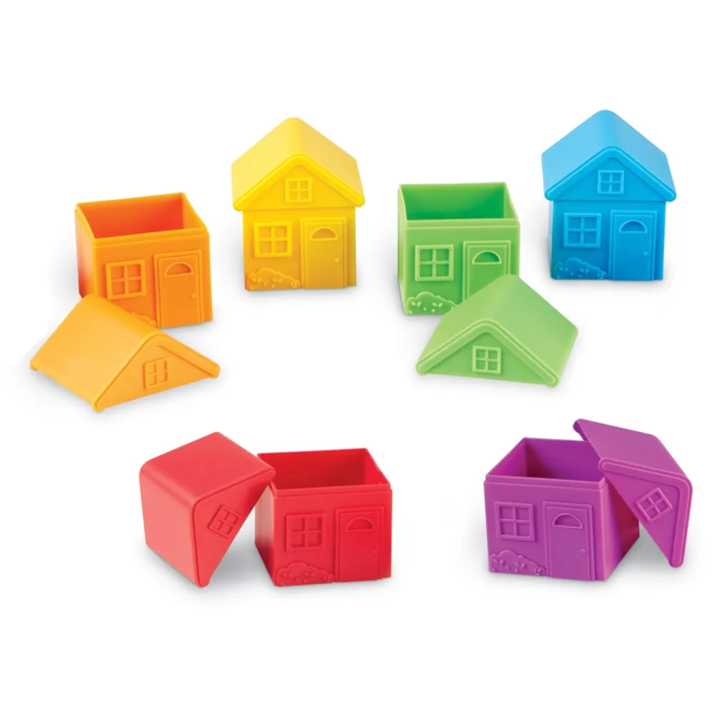 Maisons colorées : classement et tri-HOPTOYS New