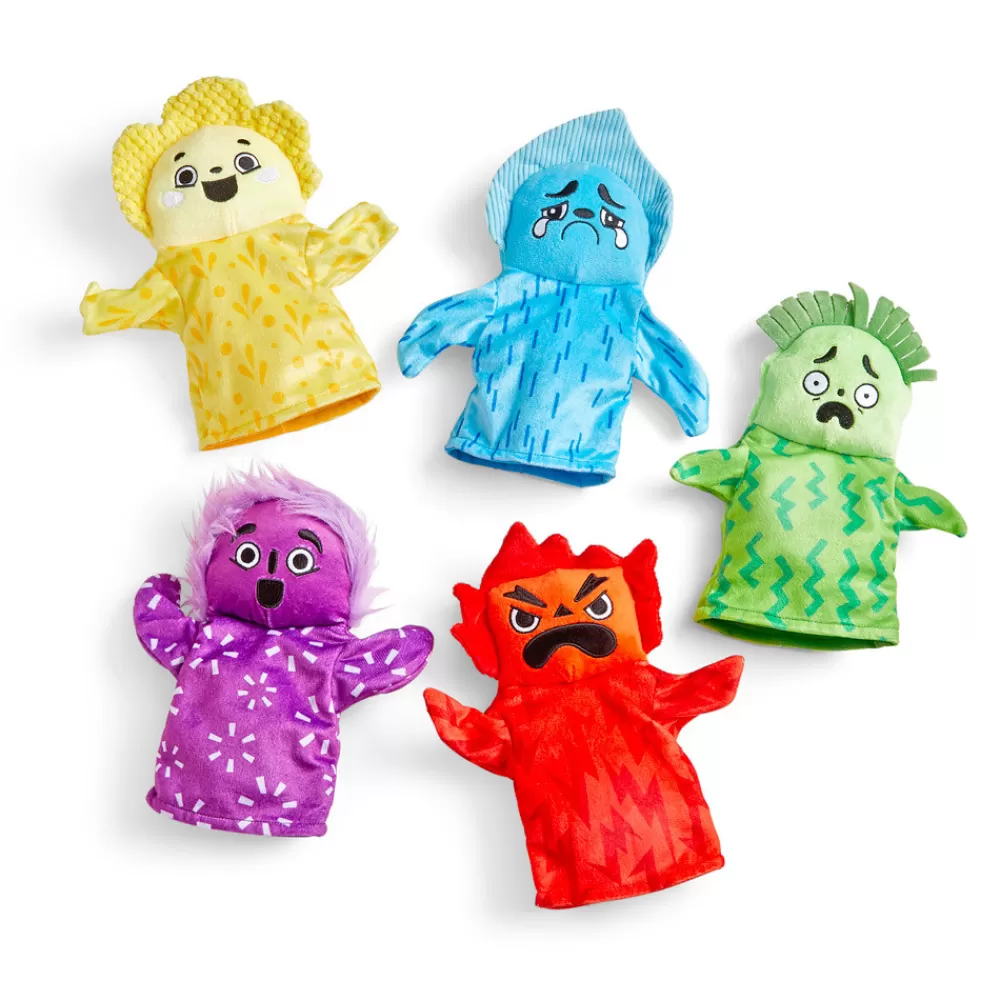 Marionnettes des émotions colorées-HOPTOYS Best