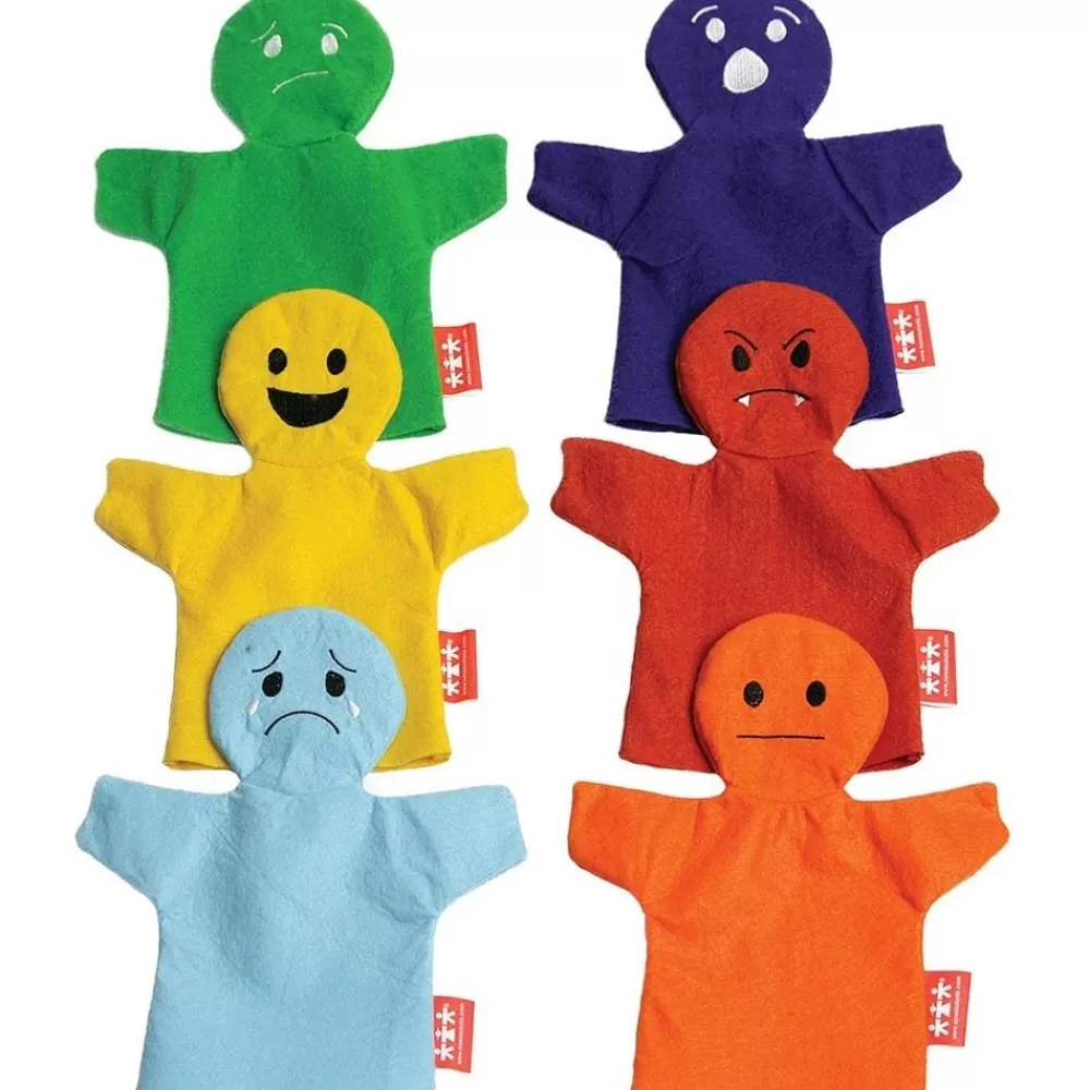 MARIONNETTES EXPRESSIONS FACIALES X 6-HOPTOYS Fashion