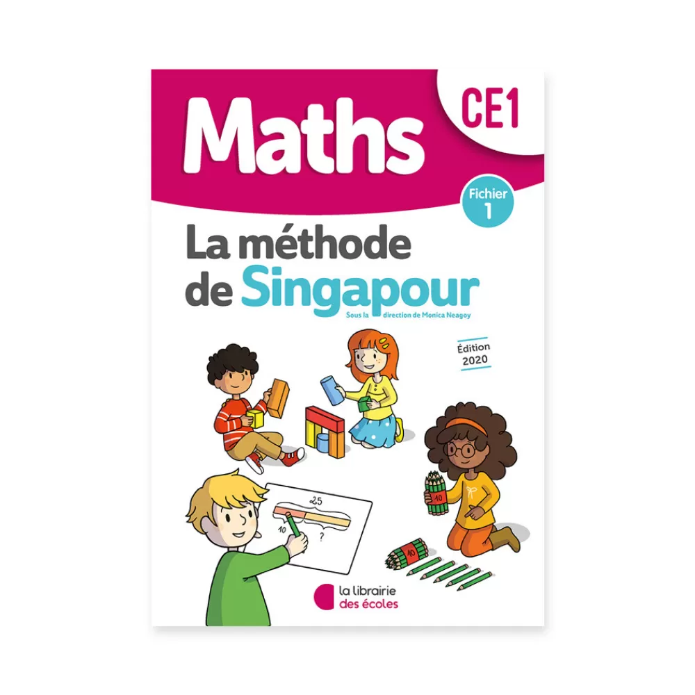 Maths CE1 - La méthode de Singapour - Fichier de l'élève 1-HOPTOYS Online