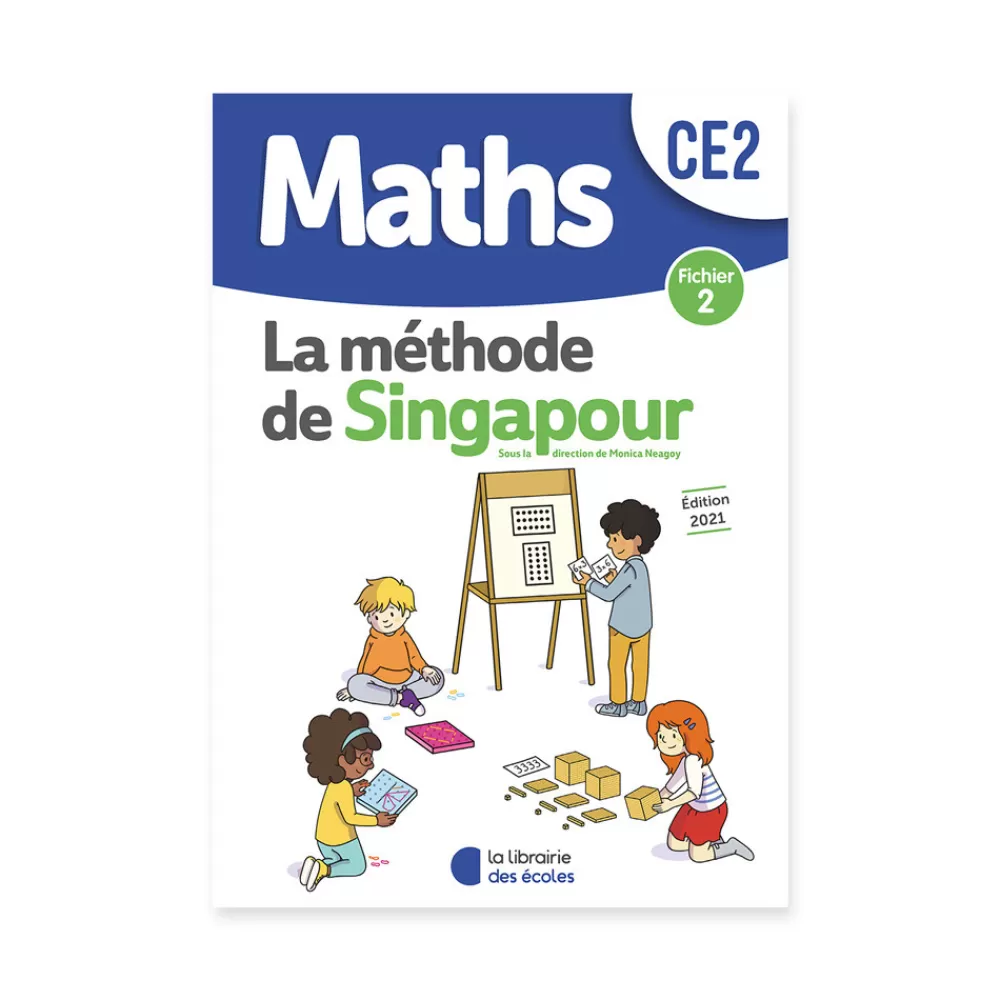 Maths CE2 - La méthode de Singapour - Fichier de l'élève 2-HOPTOYS Store