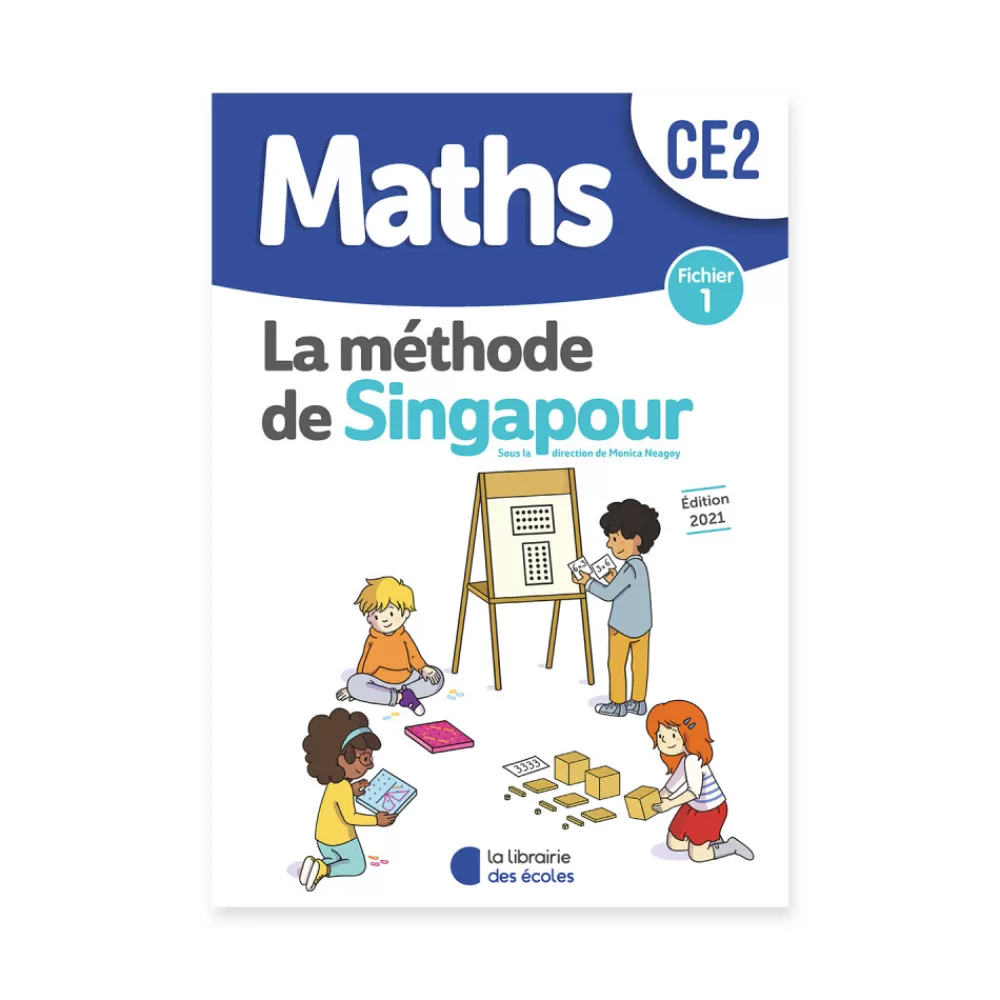 Maths CE2 - La méthode de Singapour - Fichier de l'élève 1-HOPTOYS New