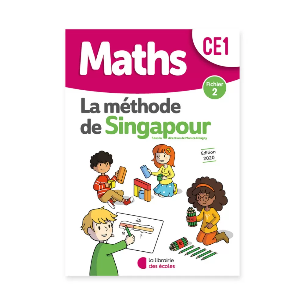 Maths CE1 - La méthode de Singapour - Fichier de l'élève 2-HOPTOYS Cheap