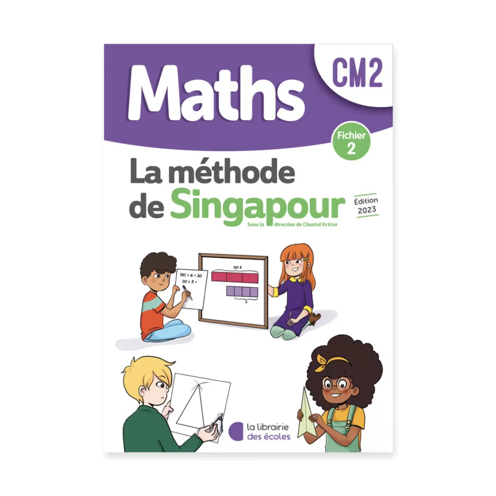 Maths CM2 - La méthode de Singapour - Fichier de l'élève 2-HOPTOYS Cheap