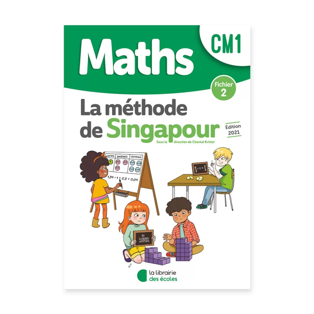Maths CM1 - La méthode de Singapour - Fichier de l'élève 2-HOPTOYS Flash Sale